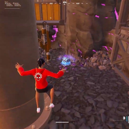 There's a secret spot where a rare treasure chest is guaranteed to appear when you reload lol #Fo...