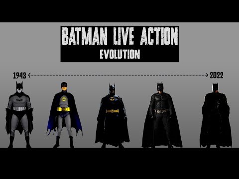 Batman Evolution 1943–2025