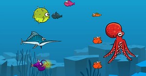 Fish Eat Fishes 🕹️ Mainkan di CrazyGames