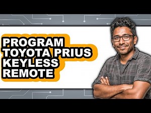 How to Program Toyota Prius Keyless Remote (Only Way)