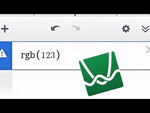 How to use RGB on desmos?