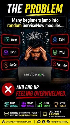 New to ServiceNow? Watch This First! #csa #servicenow #itsm #servicenowtutorial #servicenowstock