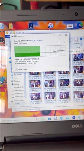 How to transfer drone video to PC #drone #transfer #shorts