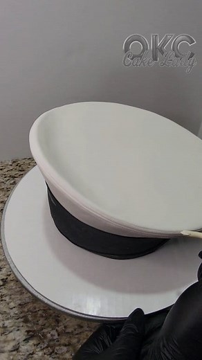 Behind the Scenes Naval Officer's Cake! 👇 👇 | OKC Cake Lady