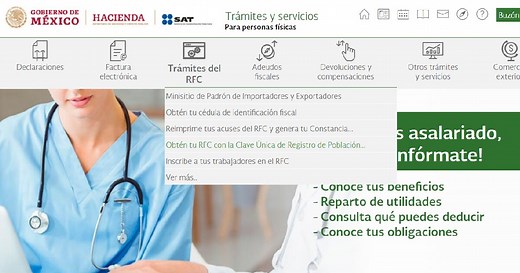 ¿Cómo tramitar el RFC del SAT por internet?
