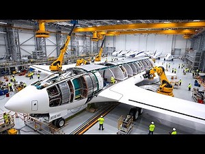 How AIRPLANES are Made in the Factory