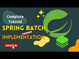 Implementation of Spring Batch in detail | Batch Framework | What is Batch Processing? | HINDI
