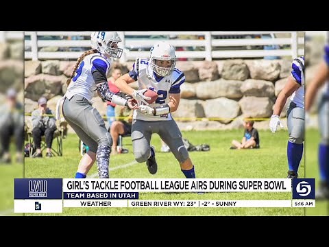 Super Bowl ad highlights Utah Girls Tackle Football League