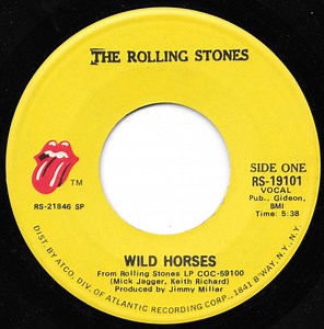 The Rolling Stones - Wild Horses / Sway