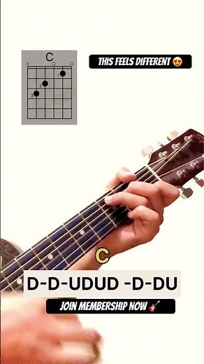 Easy Guitar Strumming Pattern for Beginners 🎸