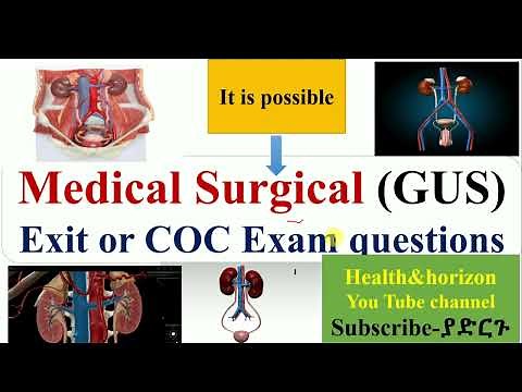How to Mastering Medical-Surgical Nursing Exit/COC/NCLEX/ Exam Questions...Amharic/English part 3