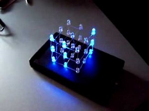 *** LED Cube 3x3x3 *** [with case and 22 animations / effects]