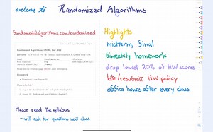 Randomized Algorithms (Fall 2022)