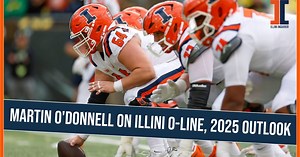 Illini Inquirer Podcast Ep. 1018 | Martin O'Donnell on Illini trench play, 2025 season outlook