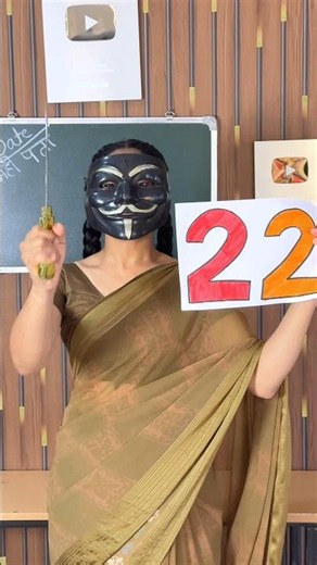 22 Number Painting🎨challenge👺😰|| Prathna Shinde || #shorts #challenge #shortsfeed