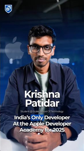 How Krishna went from figuring things out to becoming only Indian at Apple Developer Academy, Bali!