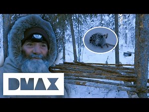 Alaskan Starts Building A Log Cabin In Freezing -38° Temperature | The Last Alaskans