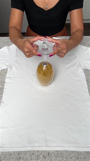 Unique Ways to Use Macaroni: Rigatoni Gucci Shirt DIY