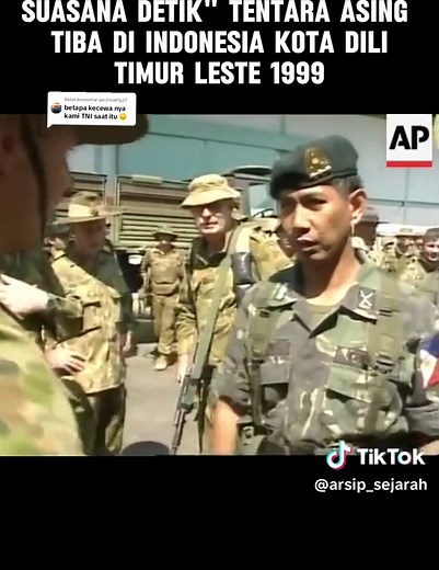 Kedatangan Tentara Asing di Dili, Timor Leste 1999