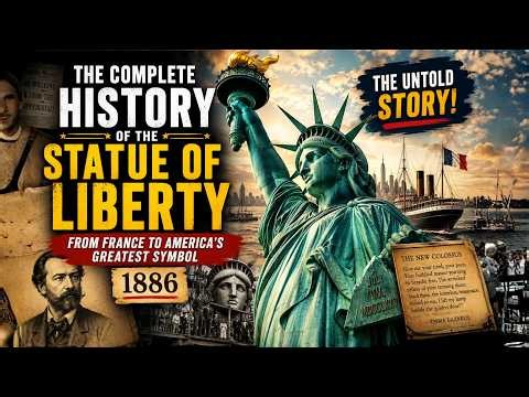 The Complete History of the Statue of Liberty | From France to America’s Greatest Symbol (1886)