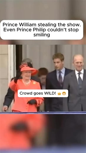 The Day Prince William Stole the Show | Golden Jubilee Throwback 2002... The year was 2002, and the crowd went wild! When a young Prince William stepped out on the balcony during the Golden Jubilee, cheers filled the air and even Prince Philip couldn't hide his amusement! A perfect royal flashback to the charm, energy, and excitement of a new generation stepping into the spotlight. #PrinceWilliam #PrincePhilip #RoyalFamily #GoldenJubilee #RoyalHistory #BritishMonarchy #reels #reelsfacebook #reel