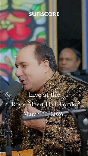 Ustaad Rahat Fateh Ali Khan live at the Royal Albert Hall - 22nd March 2026🎶