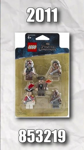 Every LEGO PIRATES OF THE CARIBBEAN Set