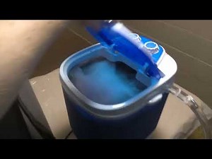 first bubble hash run with the washing machine. I ran out of time after the third run.