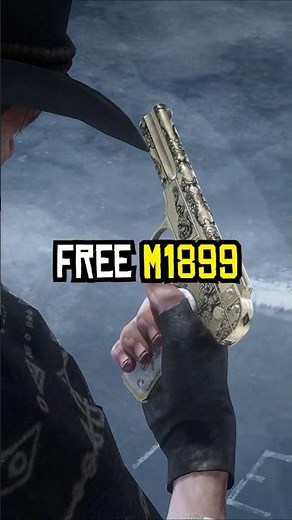 RDR2 Hidden FREE M1899 Location! #rdr2 #reddeadredemtion2 #shorts