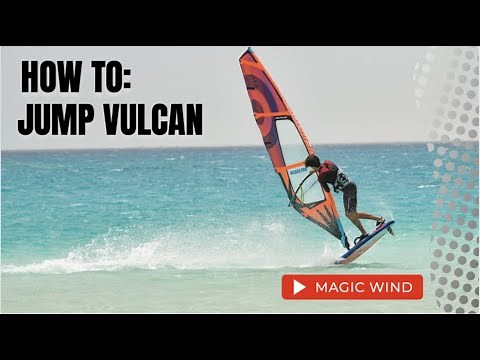 HOW TO: Jump Vulcan. Air Jibe on windsurf. Windsurf tutorial.