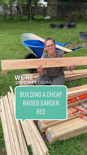 DIY Raised Garden Bed Under $40 - Easy Tutorial!