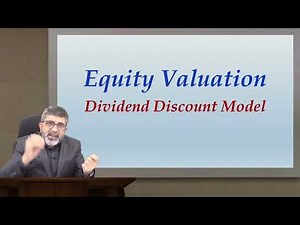 Equity Valuation (Part 1) | CFA, CA Final AFM, CMA Final SFM