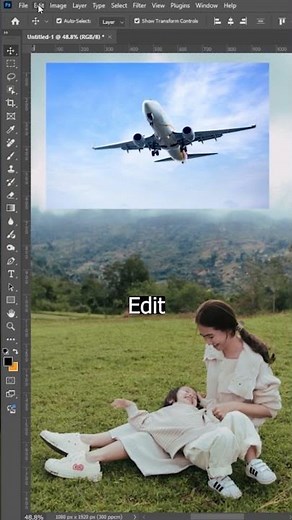 How to Blend Two Images in Photoshop | Smooth Image Blending Tutorial for Beginners