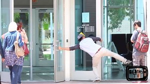 Awkward Door Holding | BigDawsTv