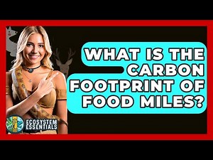 What Is The Carbon Footprint Of Food Miles? - Ecosystem Essentials