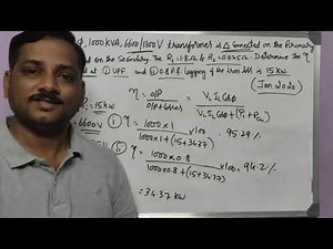 Solution for VTU Question Paper !! Transformer and Generator!! By Sharan Sir!!