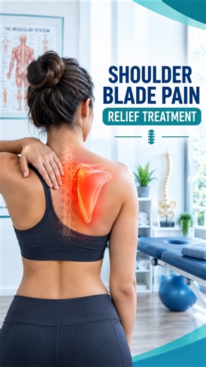Shoulder Blade Pain Relief | Best Physiotherapy Treatment for Neck & Upper Back Pain