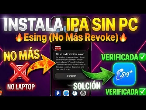 Install IPA on iPhone WITHOUT PC Esing🔥 Apps outside the App Store