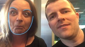 32K views · 662 reactions | Messing around at work with the Face Swap app. Freaky! | Steve & Karen's Breakfast Show | Facebook