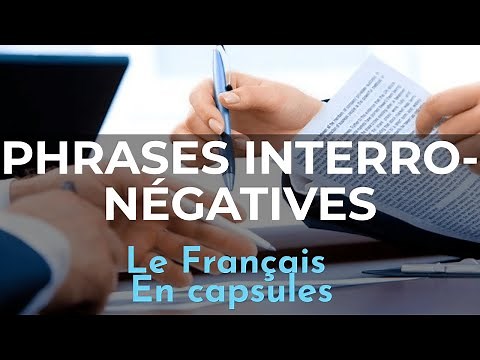 Capsule en français n°33 [ Phrases interro-négatives] 👍👊