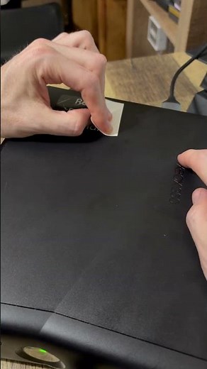 Removing This Xbox 360 Sticker