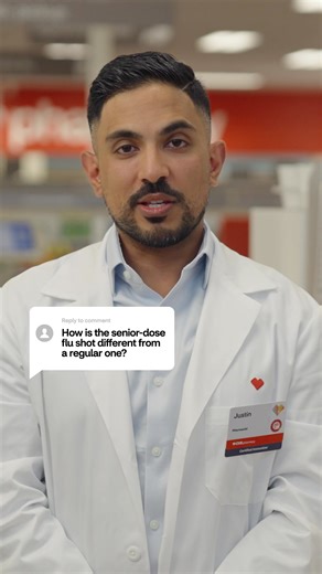 Justin, one of our pharmacists, talks about the senior-dose flu shot. | CVS Pharmacy