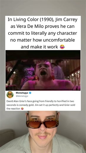 In Living Color (1990), Jim Carrey Proves Absolute Commitment Can Turn Any Character Into Comedy