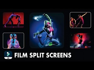 Awesome Film SPLIT SCREEN Free Template Pack (Filmora Tutorial)