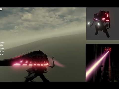 Roblox - War of the worlds New Tripod mechanics & Backup Tripod