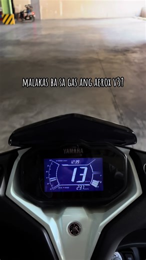 Aerox V3 Gas Consumption Analysis