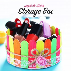 19K views · 374 shares | DIY Desk Organizer | Storage Box | Popsicle Stick Craft #diy #deskdecor #craftideas | D.I.Yay | Facebook