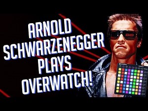 Arnold Schwarzenegger Plays OVERWATCH! Soundboard Pranks in Competitive!