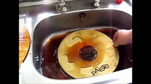 Do you have a "home remedy" for cleaning cymbals? Here are two comparative ways to clean cymbals with household products from youtube/wassy42 (no other drumming vids there). You can see all our interview episodes today's biggest artists, educators and makers of gear in drumming at www.drumtalktv.com -- including our "Resto-Gear" series on restoring old gear! #drummer | Drum Talk TV