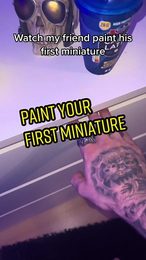 Painting Your First Warhammer Miniature Tutorial